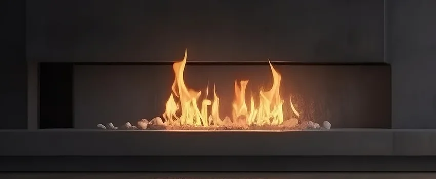 B-Vent Gas Fireplace Installation in Greece, NY