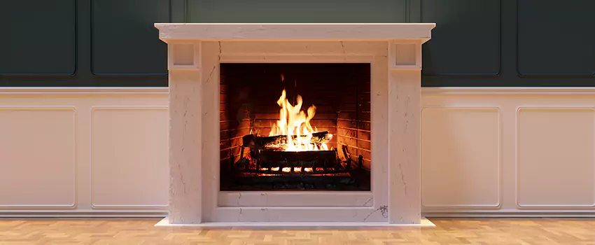 Open Flame Wood-Burning Fireplace Installation Services in Greece, New York