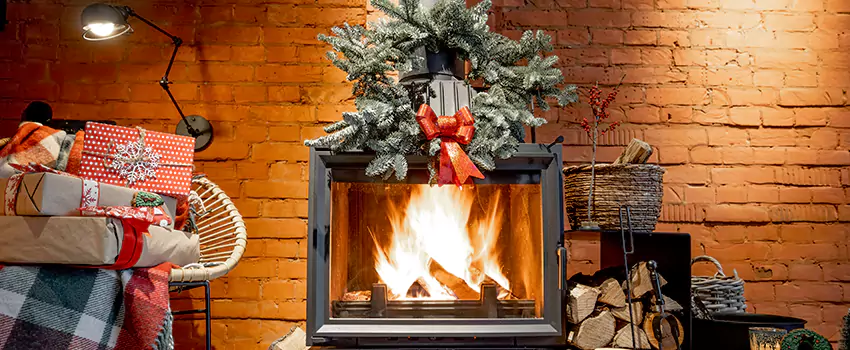 Travis Industries Linear Gas Fireplace Installation in Greece, New York